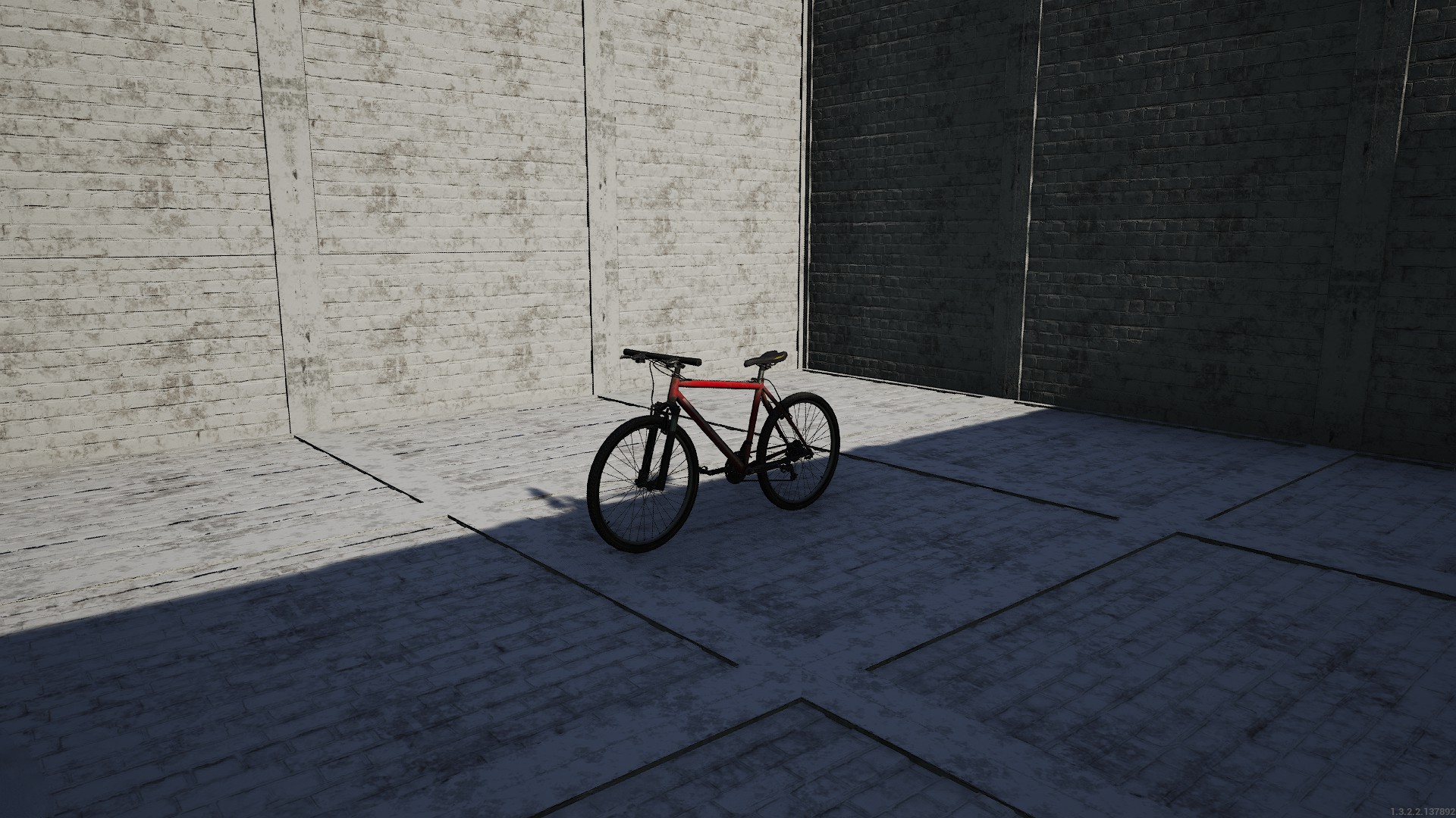 Mountainbike im Serienzustand